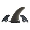 Fibreglass 6inch Centre Fin + 2 Honeycomb side fins (FCS