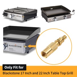 Onlyflame 12FT RV Propane Quick Connect Hose - RV Quick Connect Propane Hose - Quick Disconnect Propane Hose Extension - 1/4 Inch Shutoff Valve & Male Full Flow Plug for LP Gas Low Pressure System