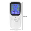 Rechargeable TENS Machine Neck Massaging 12 Modes Micro Current Digital