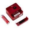 TQ140 Travel Alarm Clock - Red