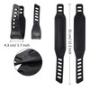 1Pair Exercise Bike Pedals Anti Slip Strip Pattern Portable Exercise
