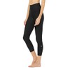 Alo Yoga Women's High Waist Airlift Capri, Black, XS