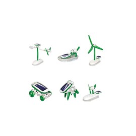 Imori Kits Robot Solar 6 en 1, Multicolor