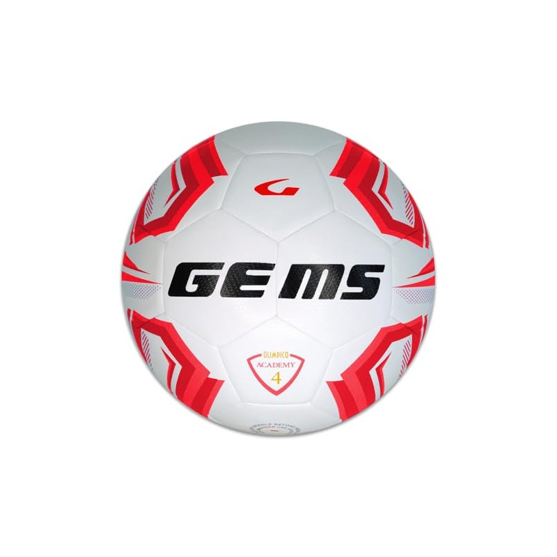 Gems UN07-0312 OLIMPICO ACADEMY Pallone da Calcio, Calcetto, Calciotto, Futsal,