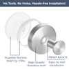 Fliverly Suction Cup Hooks for Shower, Bathroom, Kitchen, Glass Door,
