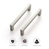 Ravinte 30 Pack Solid 3-3/4 Inch Center to Center Slim