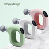 Mini Massage Gun Intelligent USB Portable Adjustable 12 Gears Percussion