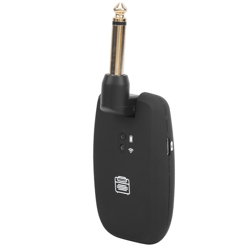 EC‑10 Wireless Guitar Audio Transmitter System Accessories 2.4GHz 6.35mm 24bit/48KBz