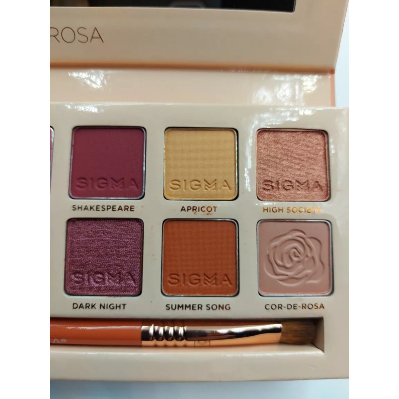 Sigma Paleta De Sombras Calidad Y Belleza Original