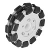 127mm Double Aluminum Omni Wheel with Bearing Rollers Omni Directional