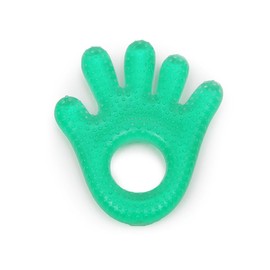 Teething Ring Hand T1204 Green Cooling Teething Ring Massaged and Relieves