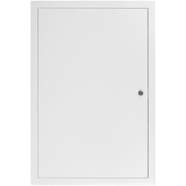 Vent Systems Lockable Access Panel for Drywall 16 x 24 Inch - Wall Hole Cover - Metal Access Door with Key - Plumbing Access Panel for Drywall - Service Shaft Crawl Space Door - Ceiling Access Panel
