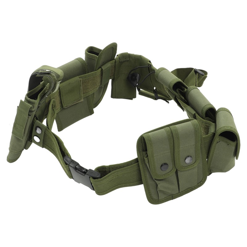 Detachable Adjustable Hunting Camping Belt with Pouch for Outdoor Activities