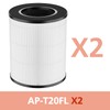 AP-T20FL Replacement Filter for HoMedics AP-T20 and AP-T20WT Air Purifie-r,