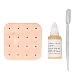 Pimple Popping Toy Stress Relief Silicone Pimple Squeeze Practice with Refillable Pimple Pus for Beauty Salon Hospital