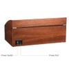 JQUEEN Automatic Watch Winder with Quiet Motor, Six Winding Spaces