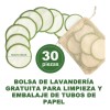 Almohadillas Desmaquillantes Reutilizables Doble Cara 30pz
