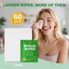 60PCS Tea Tree Oil Eyelid Wipes – Individually Wrapped Eye