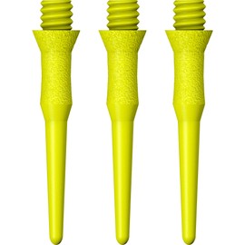 Mission Titan Drift Pro Softtip Dart Tips with Soft Tip, 100 Plastic Tips 2ba (Yellow)