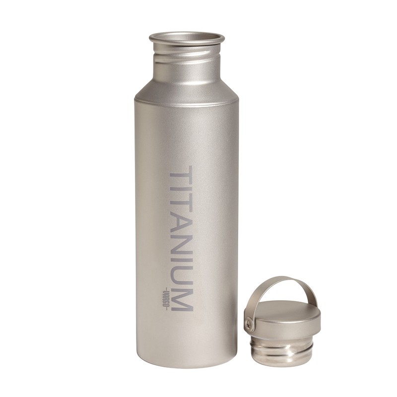 Vargo Titanium Water Bottle with Ti Lid | 100% Titanium