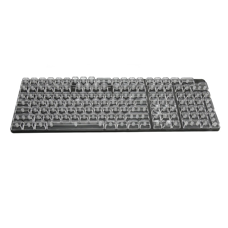 Keycap Set 132 Keys High Transparent PC CBSA Heigh Matte