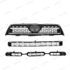 NAYSON For RAV4 Base/Sport 2009-12 Front Bumper Upper Lower Grilles/Fog