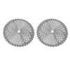 2PCS Lawn Trimmer Blade Head Alloy Steel 10in Accurate Cutting