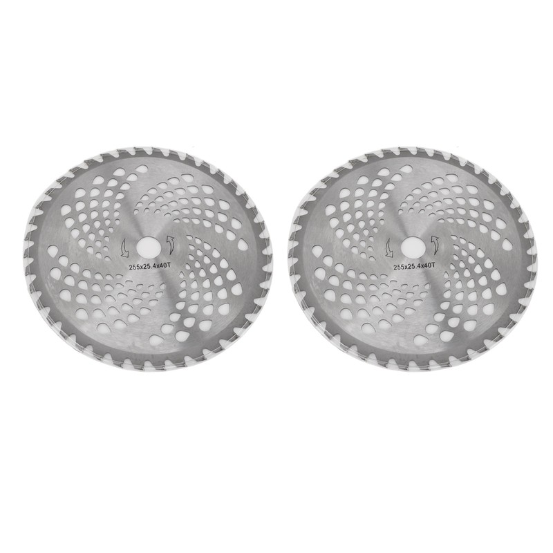 2PCS Lawn Trimmer Blade Head Alloy Steel 10in Accurate Cutting