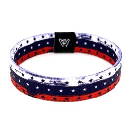 Hang Loose Bands - Southwestern Bracelet for Men, Women & Teens - Comfy Tribal Print and Boho - Western Style Reversible Wristband - Freedom | Small: 6.5" (most common fitting size)