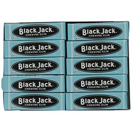 Black Jack Chewing Gum, 5 Sticks, 20 Count