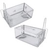 Iron Rat Mouse Trap Cage Single Door Live Animal Trap