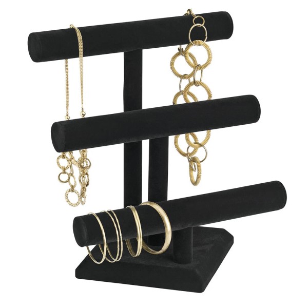 SSWBasics Jewelry Organizer Display Stand (3 Tier) - Necklace Bracelet