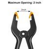 FUDESY 4.5 inch Spring Clamps, Heavy Duty Backdrop Clips for