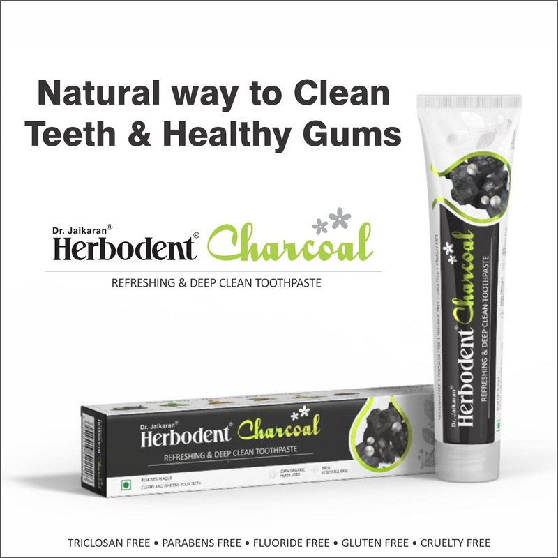 Herbodent® Charcoal Toothpaste - 6.53 Oz Pack of 1 |
