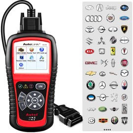 Autel AutoLink AL519 Universal OBD2 Reader Car Diagnostic Scanner Tool Vehicle Engine Fault Code Reader with Enhanced Mode 6, Advanced Version of AL319 / AL329