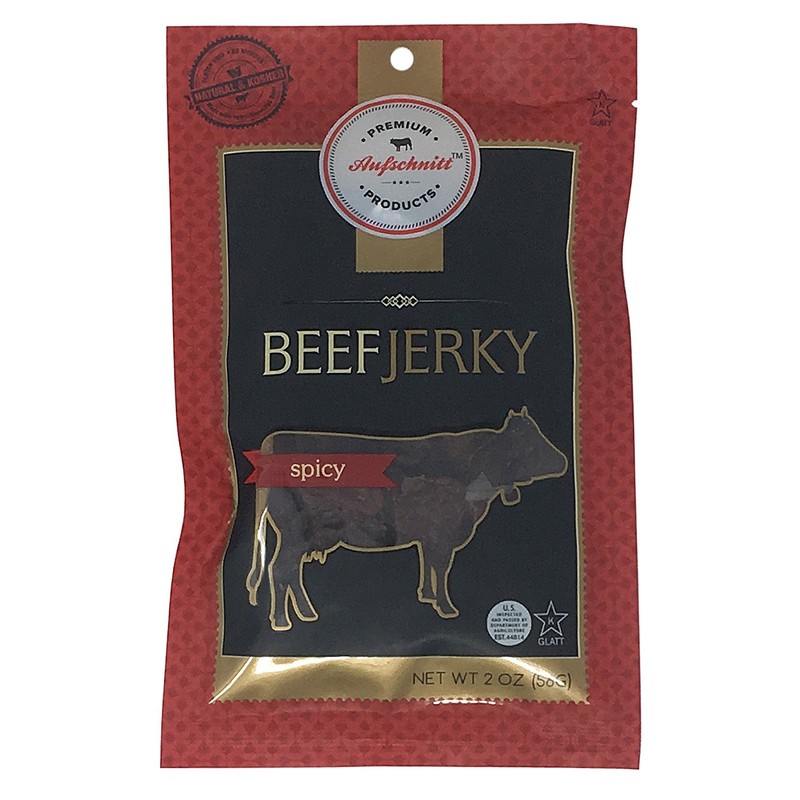 Aufschnitt Beef Jerky (Spicy, 5 Pack (10 oz))