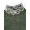 Aran Crafts Women's Ranelagh Jacquard Jumper, Green (Army Green)