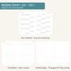 BEZEND 2025 Diary A5 Hardcover. Weekly Note Calendar & Pocket
