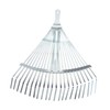 Fenteer Garden Leaf Rake Garden Camping Rake Folding Metal Rake