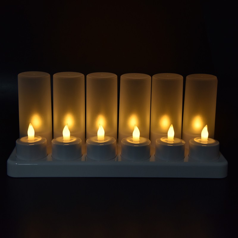 Candle Light Safe Reusable Simulated Flameless LED Candles Light for