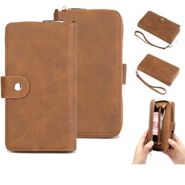 K-S-Trade Qualitativ & Innovativ Handyhülle Schutzhülle Für LG Electronics Fortune 3 & Portemonnee Tasche Handytasche Case Etui Geldbörse Wallet