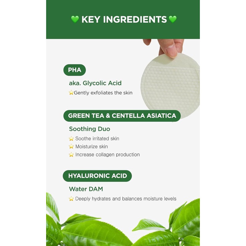 Dermalog by NEOGENLAB Bio-Peel Gauze Peeling Pad Green Tea 8