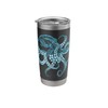 Octopus deep-sea blue kraken in combat stance Stainless Steel Insulated