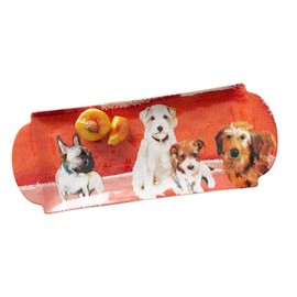 Sally Muir Anthropologie Four Dogs, Dog-a-Day Stoneware Serving Platter Plate