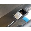 Alphard Vellfire Aluminum Power Window Switch Cover Silver Button Garnish,