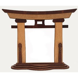 Tanno Design® Japan Torii Hisa Goal - without Motif - Japanese Still Picture Natural / Nut Brown