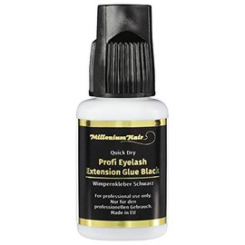 MilleniumHair Quick Dry Eyelash Glue for False Eyelash Extension 10g (Black)