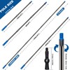 10 Ft Extension Pole +Joint Angle Adaptor, Paint Roller Stainless-Steel