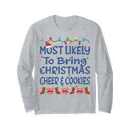 Weihnachten bringt Kindern am ehesten Weihnachtsstimmung, Kekse Langarmshirt