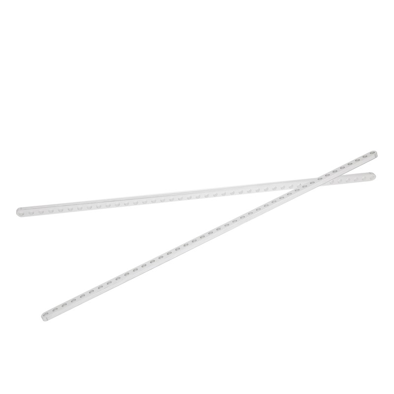 2Pcs 41 Holes Aluminum Flat Beam for Robots Replacement Parts